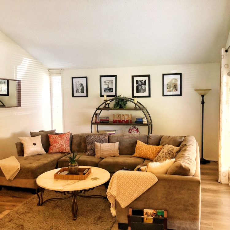 The Living Room Area of Our Women's Sober Living Home Stonesgate Gardens | Lakehouse Sober Living
